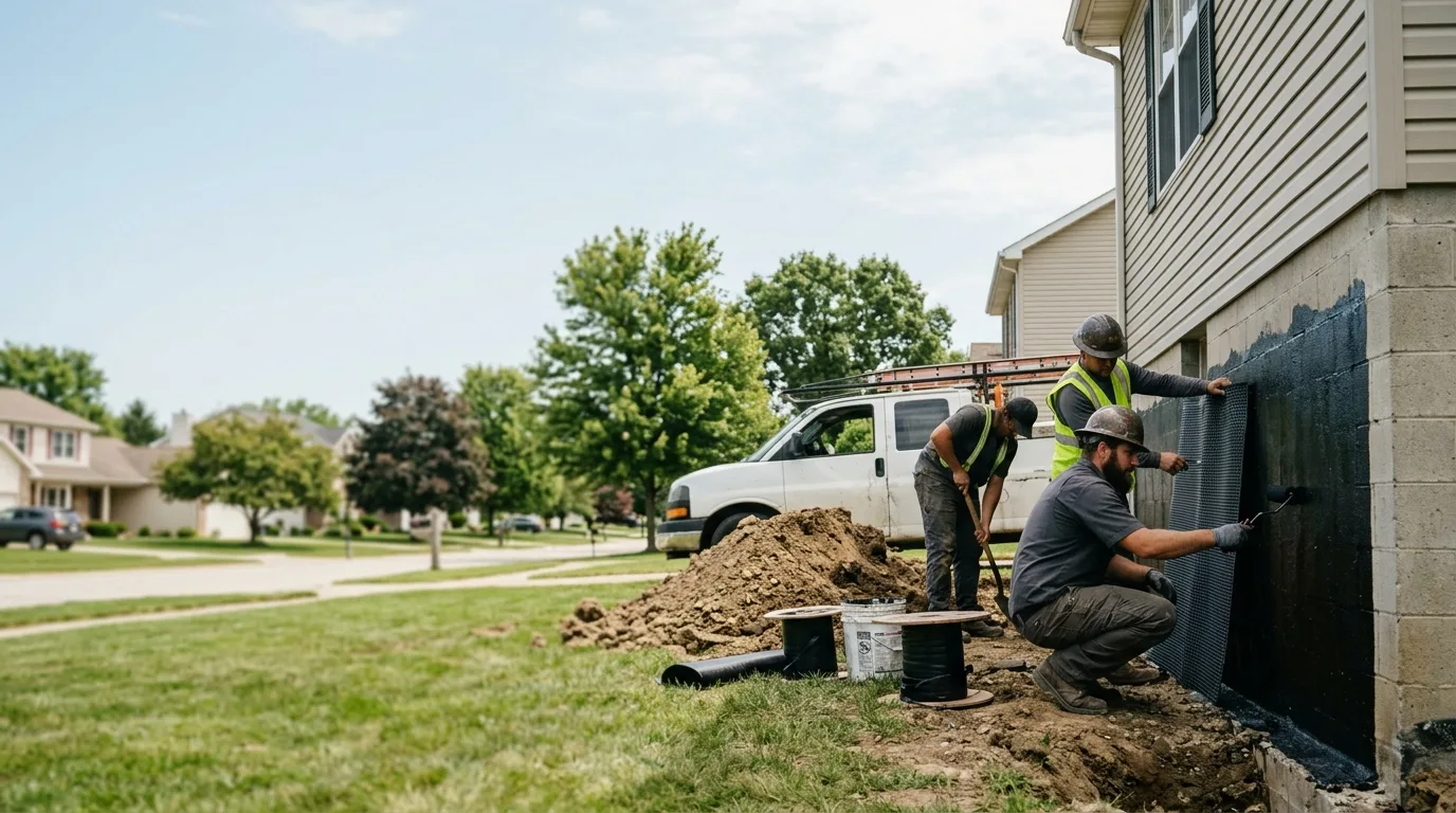 Basement Waterproofing in Fort Recovery, OH near me
